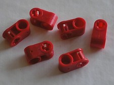 6 x Lego Technic rote