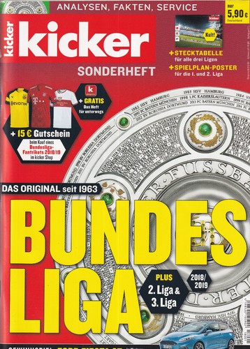Kicker sonderheft bundesliga - kicker,