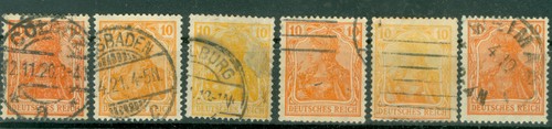 Germania farbvarianten - ,,