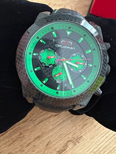 Delorean analog armbanduhr - delorean,