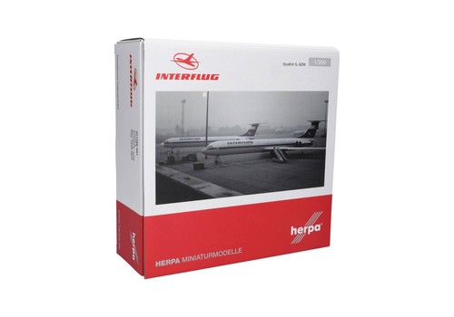 Herpa wings interflug ilyushin - herpa,