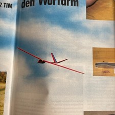 Bauplan für Segelflugzeug HLG-2 Tim, 150 cm Spannweite