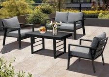 MeXo Gartenlounge Set Alu