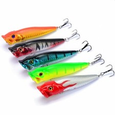 5x Popper 9cm, 13g Wobbler