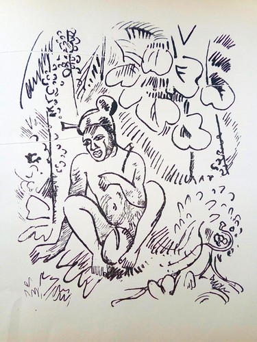 Original federlithographie - original,