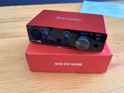 Focusrite scarlett solo - focusrite,