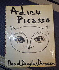 Adieu Picasso, David Douglas Duncan, Verlag Jonathan Cape 1974 Deutsche Ausgabe