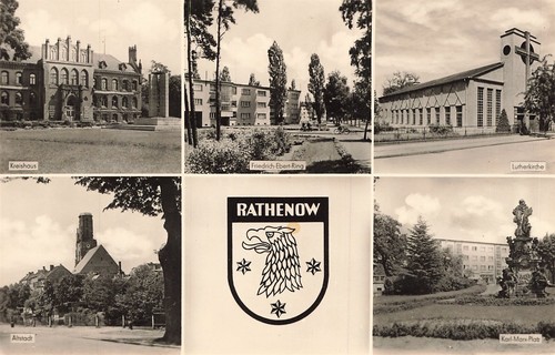 684163 mehrbildkarte rathenow - 684163),
