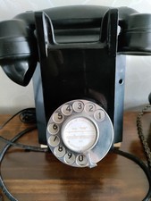 Vintage Bakelit Wandtelefon