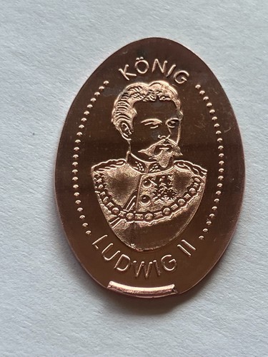 Einzelstück elongated coin - einzelstück,