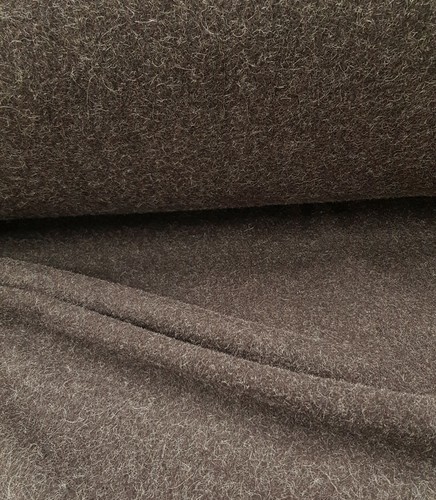 Wollvlies braun meliert - , 70%