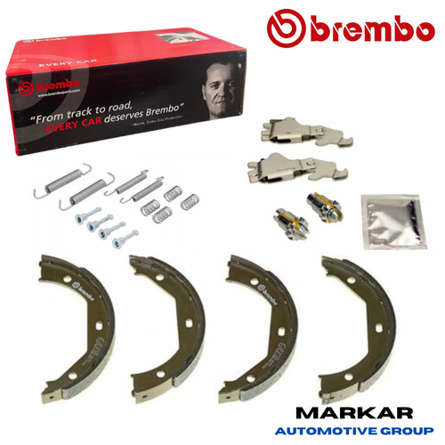 Brembo bremsbacken federn - +, +