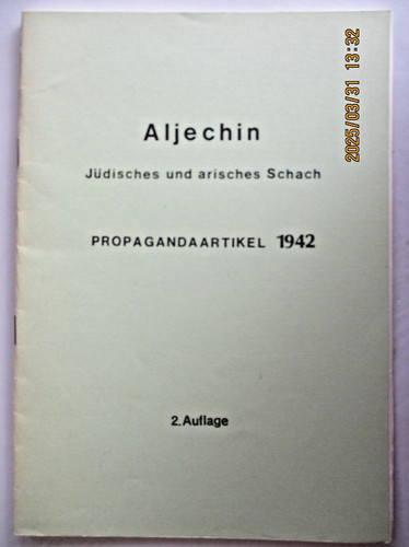 Schach aljechin jüdisches und - schach,