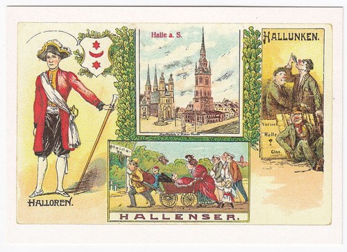 Halle saale halloren - ak,