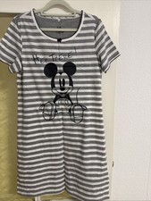 Disney Damen Mickey Sketch Sleep Tee Nachthemd