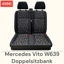 Mercedes Vito W639 Doppelsitzbank Beifahrersitz Sitz Mateo