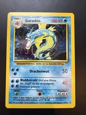 6/102 - Pokemon Karte  - Garados - Base Set 1999 - Deutsch - Holo