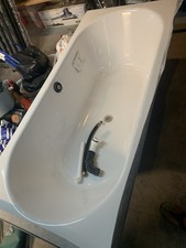 Rechteck Badewanne Wanne 200x80  AcrylSchürze Ablaufgarnitur + Füße  GRATIS !