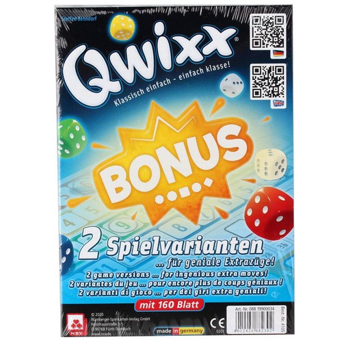 Nsv qwixx bonus - qwixx, 2