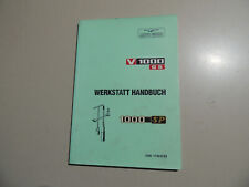 Werkstatthandbuch 10.1989 Moto Guzzi V 1000 G5 / 1000 SP