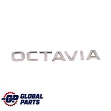 Skoda Octavia 5E Koffer Raum Heck Klappe Octavia Emblem Logo Plakette 5E0853687