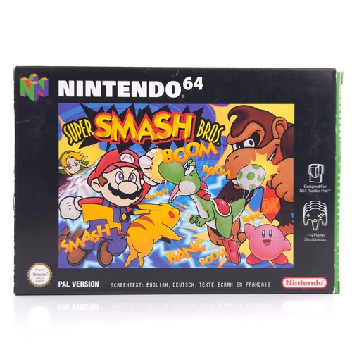 Nintendo spiel super smash - nintendo, 64