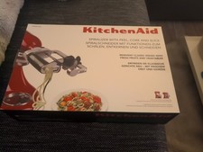 KitchenAid 5KSM1APC Spiralschneider für Küchenmaschinen - Silber