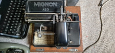 AEG Mignon Modell 4 Schreibmaschine – seltenes Original um 1925, Werk Erfurt