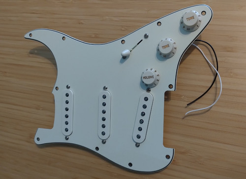 Stratocaster loaded pickguard - stratocaster,