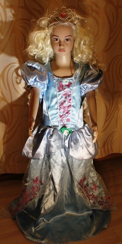 Prinzessin blau 140 cinderella - blau,