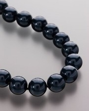 Schmuck Collier Silber 925 bicolor MK-Perlen 12mm royal Zirkonia 50cm X2