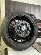 BMW F 800 R E8ST EZ 09 Hinterrad Felge + Bremsscheibe + Kettenrad + Ritzel