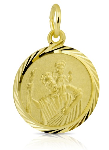 Anhänger gelbgold 333 - gelbgold,