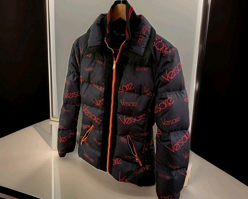 Versace daunenjacke nachtblau - daunenjacke,