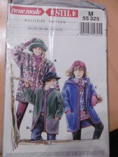 Benefiz-Verkauf - Neue Mode Stil Schnittmuster für Kinder M55325  104-158