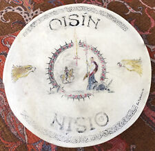 Irische Bodhran "Oisin", 16", Unikat, designed und signiert von Paul J. Sheridan