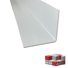 Alu Winkelprofil Verkehrsweiß