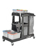 Numatic Reinigungswagen EcoMatic EM 3A Servicewagen Hotelwagen Putzwagen