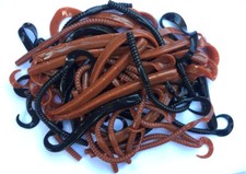 Lugworm Kunstköder - Wellenschwanz weiche Würmer - Seefischereiköder