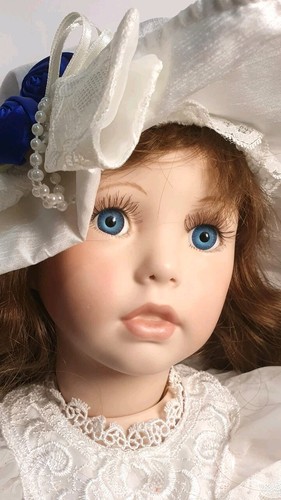 Porzellanpuppe shay 28 - "shay", (93)
