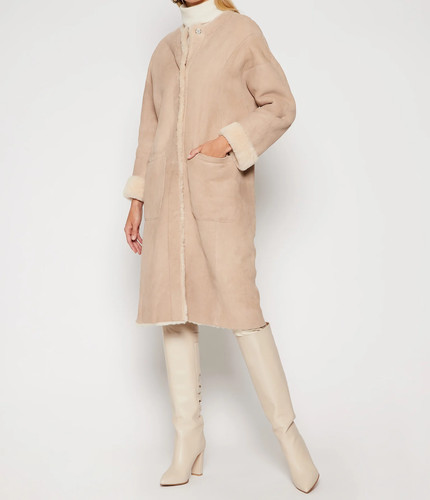 Ugg damen leder mantel jacke - ugg,