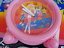 BARBIE Uhr "Rockstars" aus den 80er Jahrten mit der Originalverp. + Werbeposter