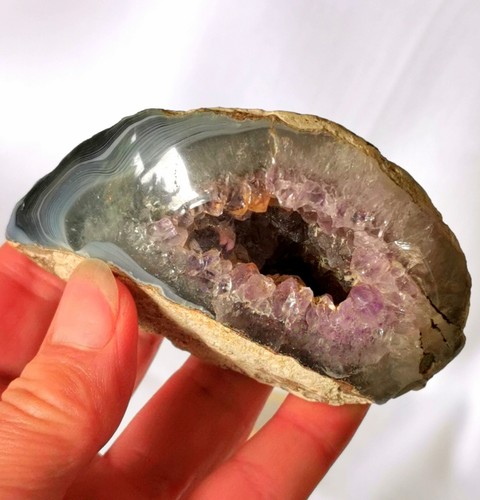 Amethyst geode druse - geode, -druse