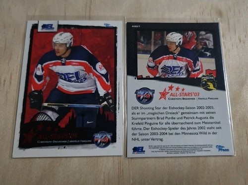 Del eishockey tradingcard all - tradingcard,