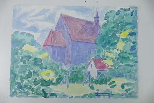 Wilhelm klußmann aquarell - wilhelm,