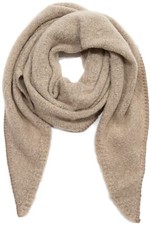 XXL Boucle Dreieckstuch Winter Schal Halstuch Strick Viskose 30 Farben 195x75 84