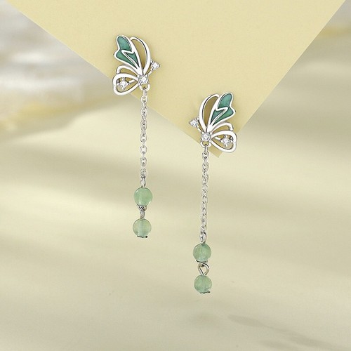 Ohrstecker schmetterling aus - schmetterling,