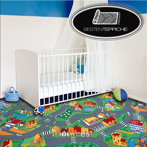 Kinderteppich little village - kinderteppich,