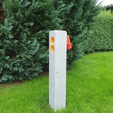 Gartensteckdose Energiesäule
