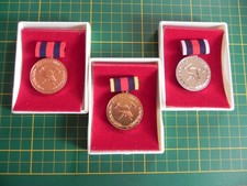 DDR Feuerwehr Medaille Treue